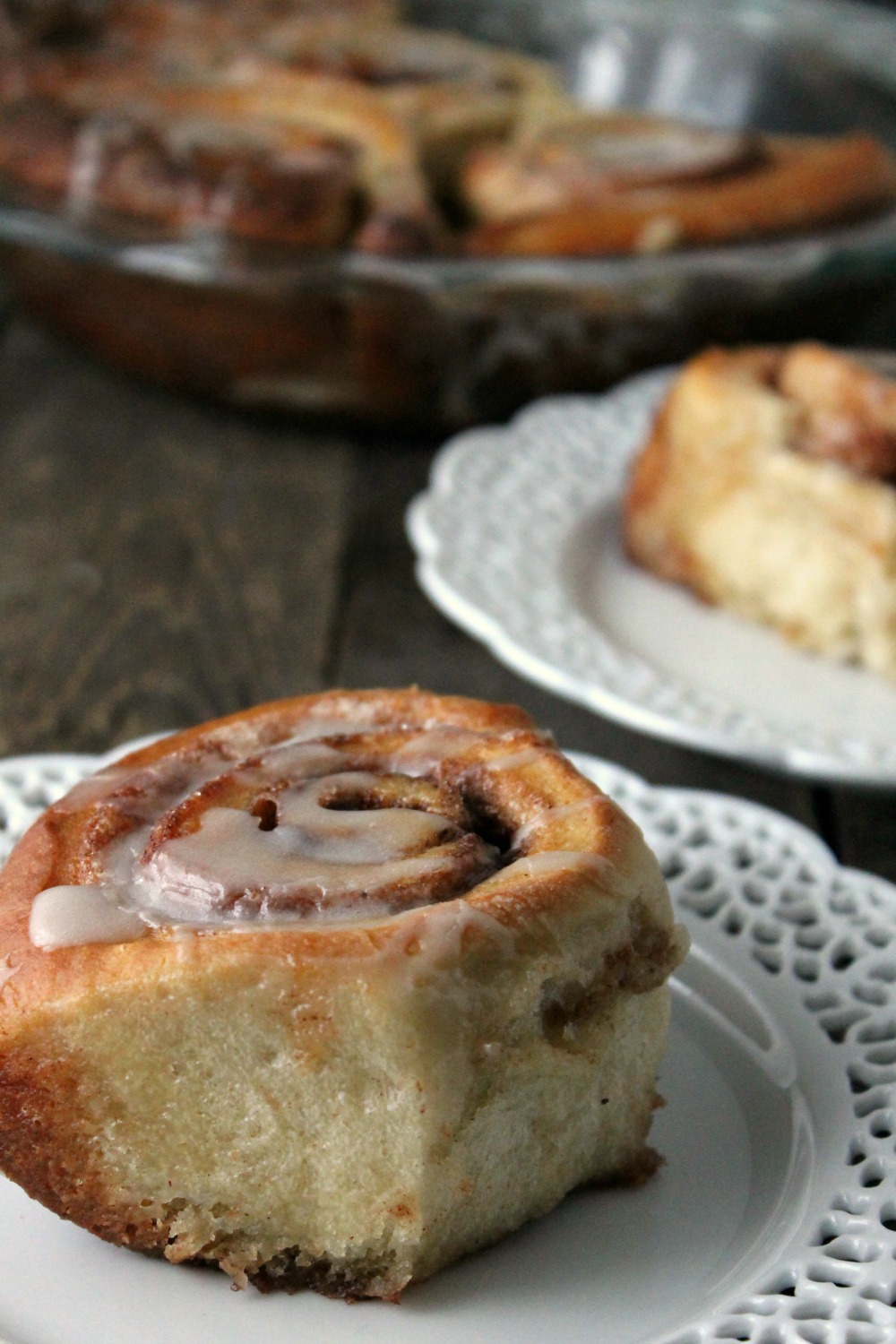 Soft Cinnamon Buns {From Refrigerator Dough} | Ten at the Table