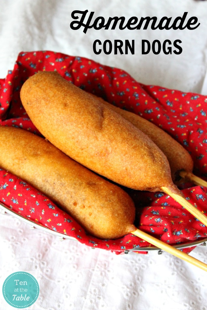 Homemade Corn Dogs | Ten at the Table