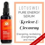 Lotus Wei Pure Energy Serum Review and Giveaway