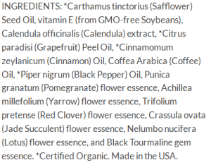 pure energy serum ingredients
