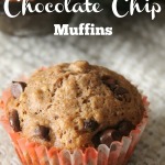 Easy Soaked Chocolate Chip Muffins
