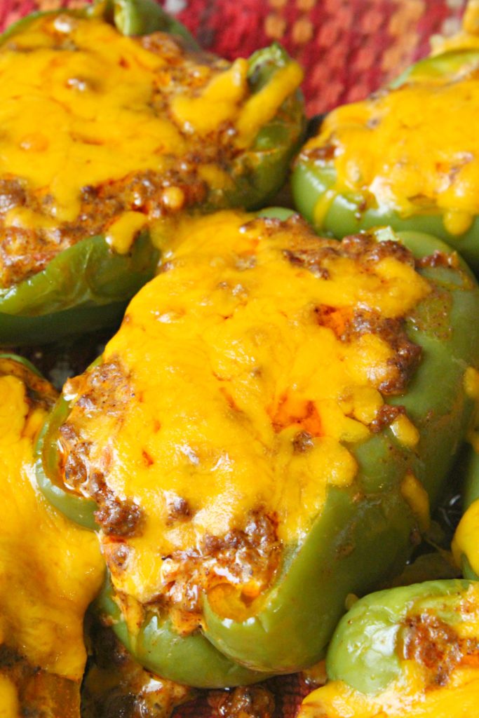 keto taco stuffed peppers